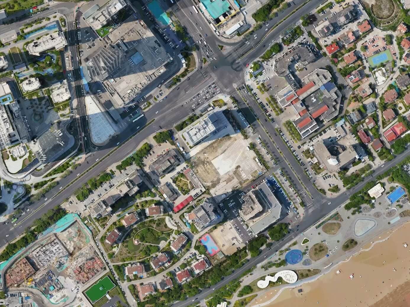 ออร์โธเมืองขนาดใหญ่ · Cluster Reconstruction