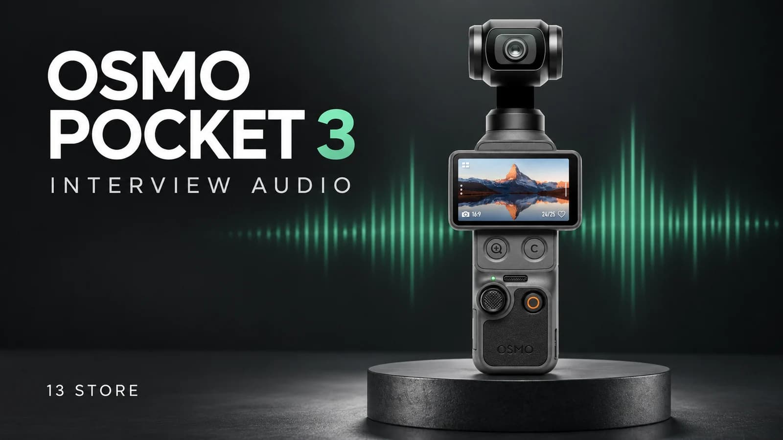 Osmo Pocket 3 สัมภาษณ์ 2 คน: เลือกไมค์และเช็กเสียงก่อนถ่าย
