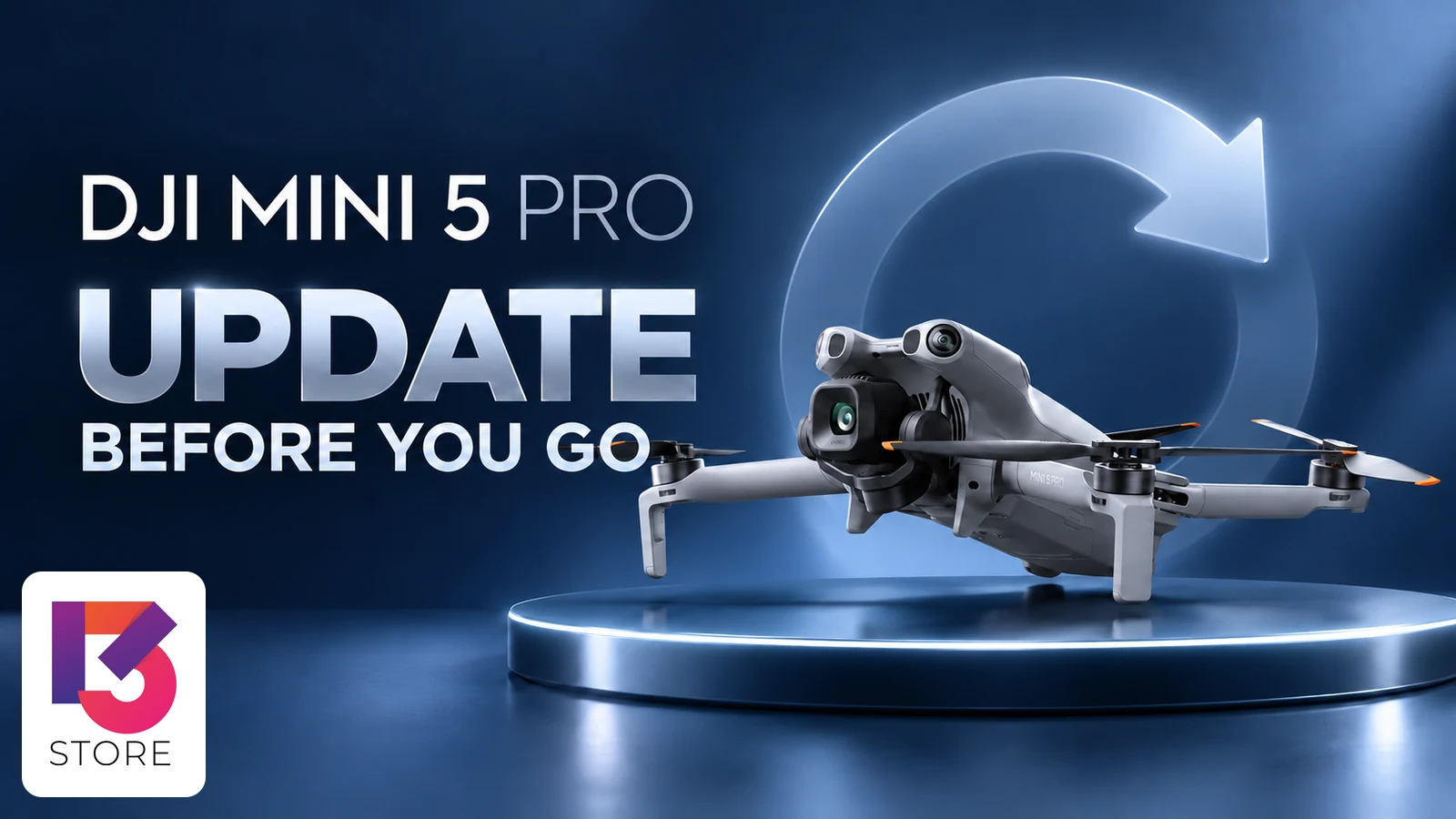 DJI Mini 5 Pro อัปเดตเฟิร์มแวร์อย่างไร? เช็กก่อนออกทริป