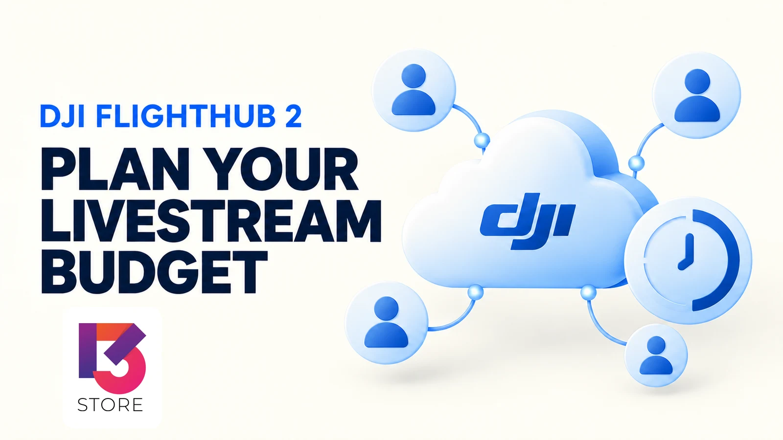 DJI FlightHub 2 นับนาทีไลฟ์อย่างไร? วางโควต้าก่อนซื้อแพ็กเกจ