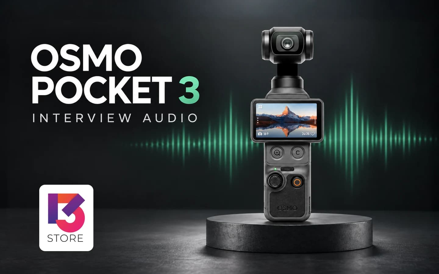 Osmo Pocket 3 สัมภาษณ์ 2 คน: เลือกไมค์และเช็กเสียงก่อนถ่าย