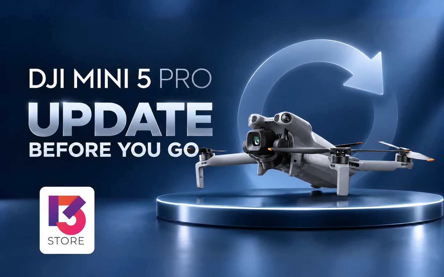 DJI Mini 5 Pro อัปเดตเฟิร์มแวร์อย่างไร? เช็กก่อนออกทริป