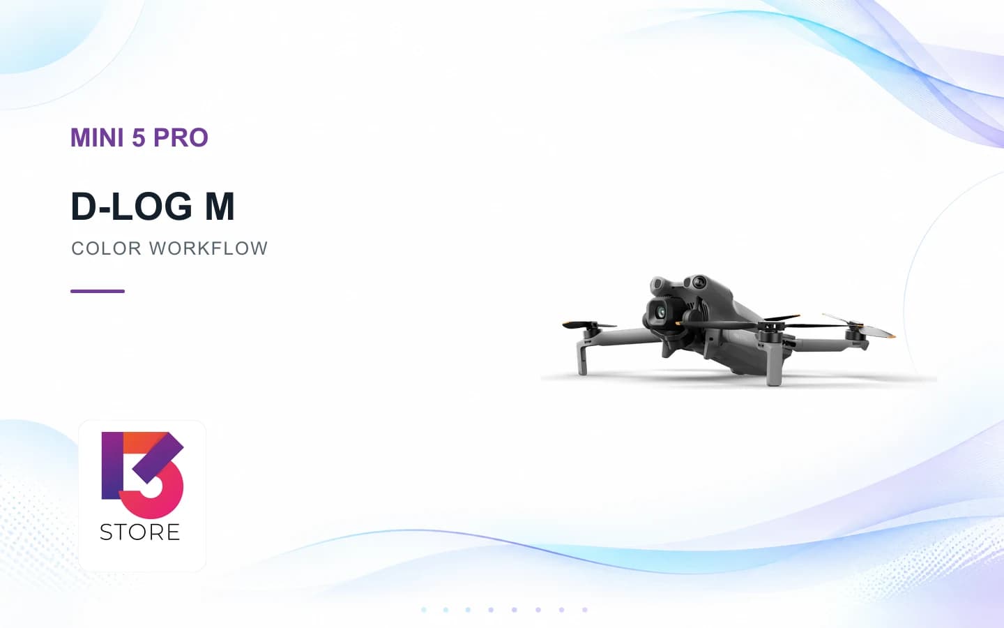 DJI Mini 5 Pro ถ่าย D-Log M: เตรียมงานสีอย่างไรให้ส่งคลิปได้จริง