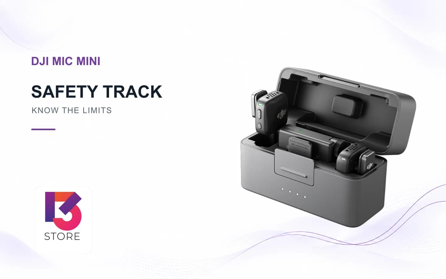 DJI Mic Mini Safety Track คืออะไร? ช่วยเรื่องเสียงดังได้แค่ไหน