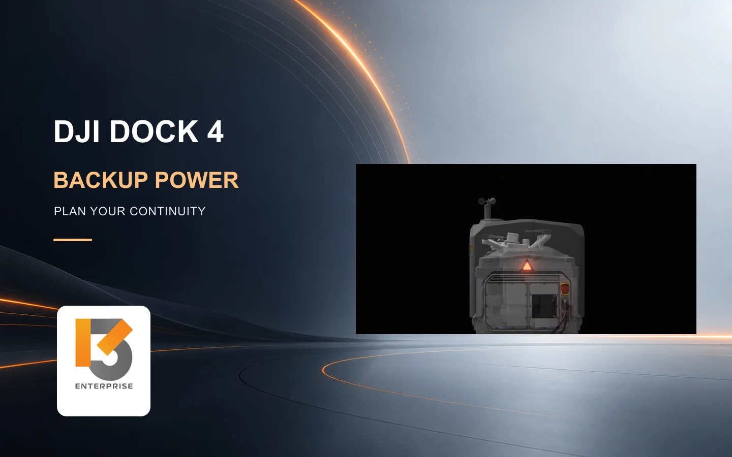 DJI Dock 4 ไฟดับยังทำงานได้ไหม? วางแผนแบตสำรองและการบินต่อ