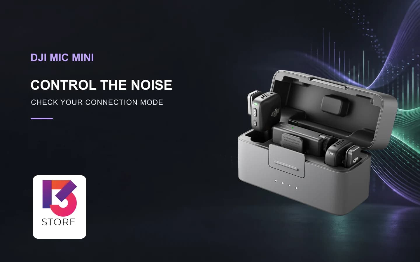 DJI Mic Mini ลดเสียงรบกวน: Basic หรือ Strong และทำไมบางแบบปรับไม่ได้