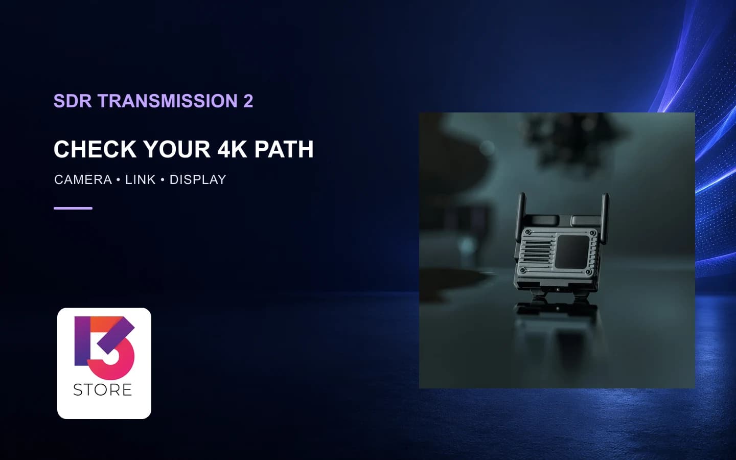 DJI SDR Transmission 2 ส่ง 4K ผ่าน SDI ได้ไหม? เช็กก่อนเลือกชุด