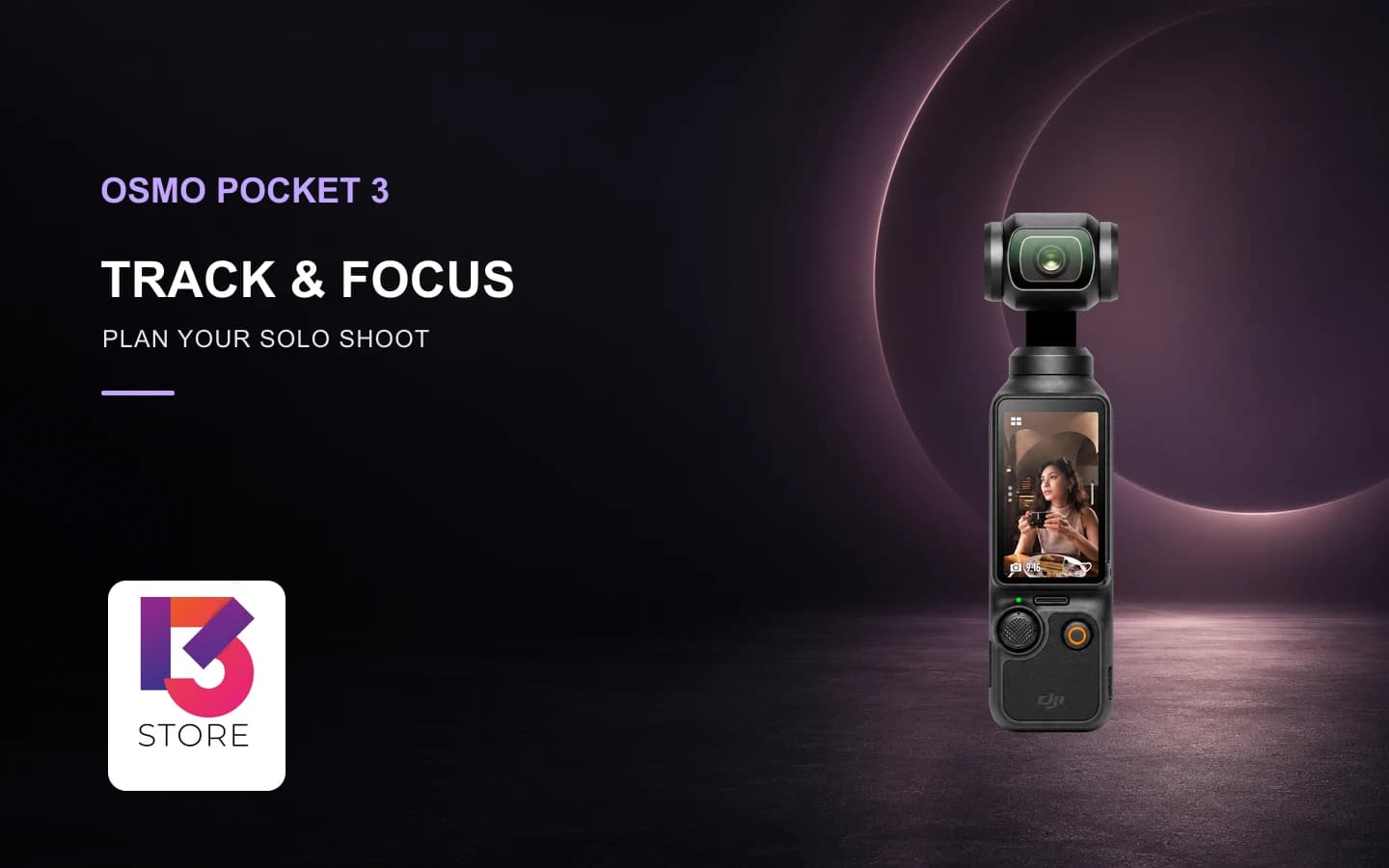 Osmo Pocket 3 ActiveTrack กับโฟกัส: ตั้งอย่างไรเวลาถ่ายคนเดียว