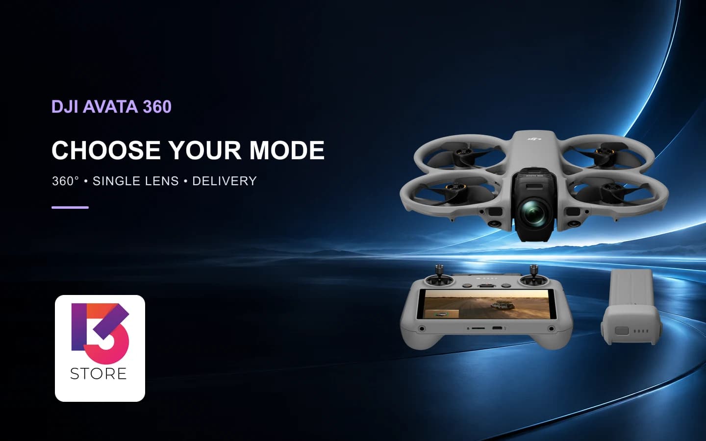Avata 360: เลือก 360° หรือ Single Lens ให้ตรงงาน