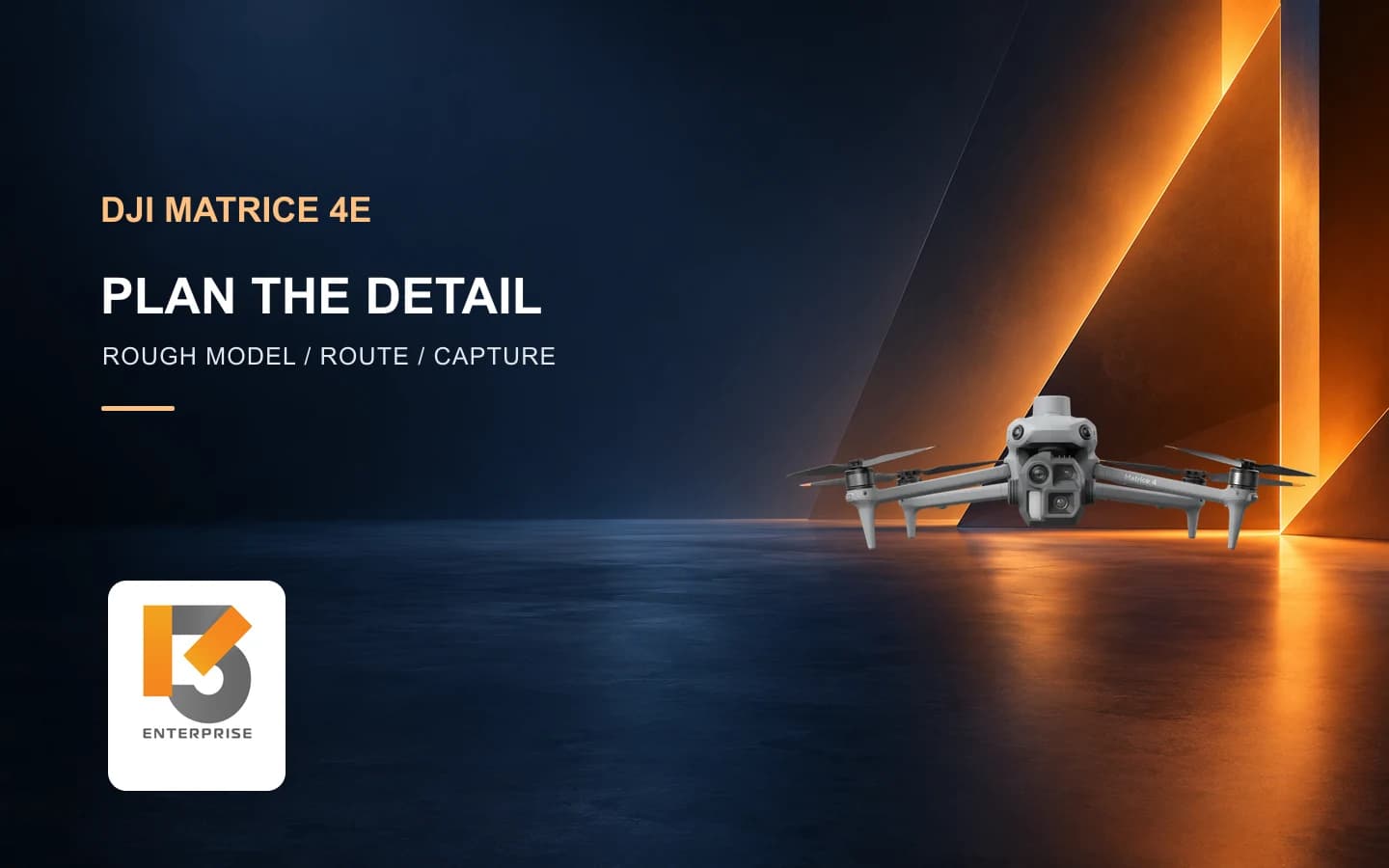 Matrice 4E Smart 3D Capture: เตรียมงานเก็บรายละเอียดอาคาร