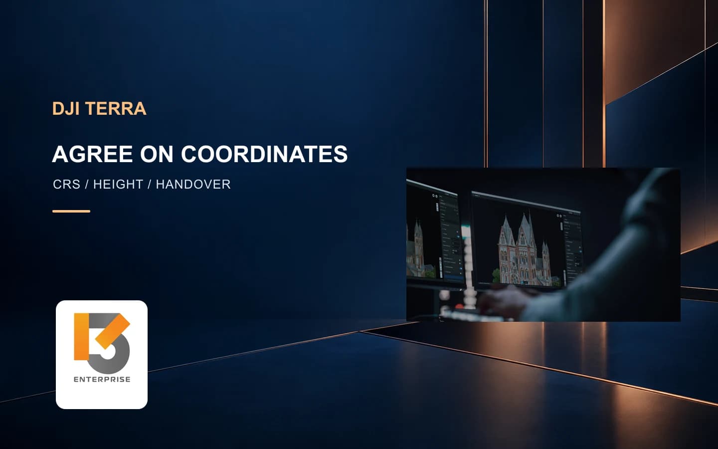 DJI Terra ระบบพิกัดผลลัพธ์: เตรียม CRS และระดับก่อนส่งงาน
