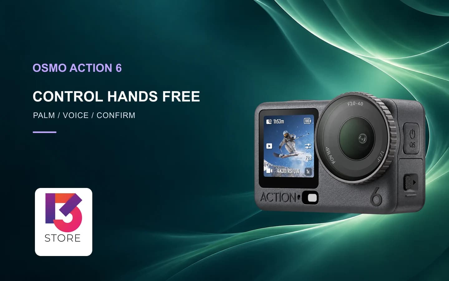 Action 6 Gesture กับ Voice Control: สั่งถ่ายโดยไม่แตะกล้องอย่างไร