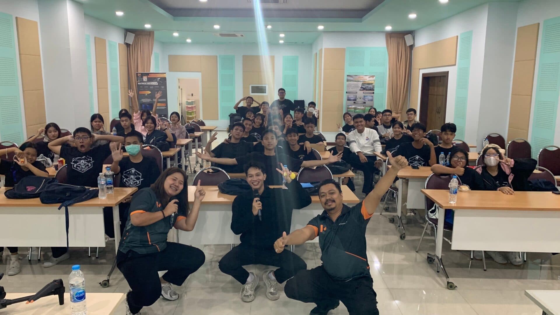 กิจกรรม CPW DRONE CAMP โรงเรียนชลประทานวิทยา