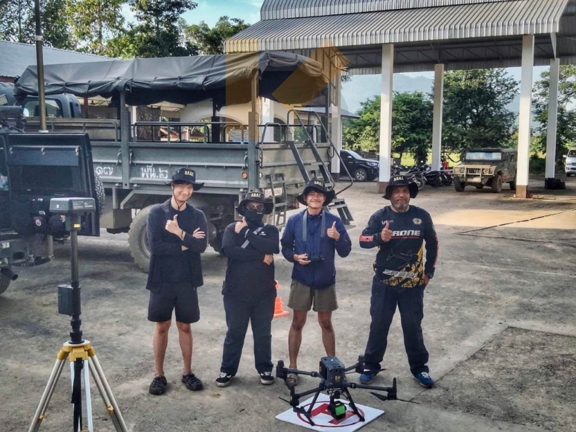 ประยุกษ์เทคโนโลยี Lidar ในการช่วยเหลือ ผู้ประสบอุทกภัยในพื้นที่ชุมชนถ้ำผาจม อ.แม่สาย จ.เชียงราย