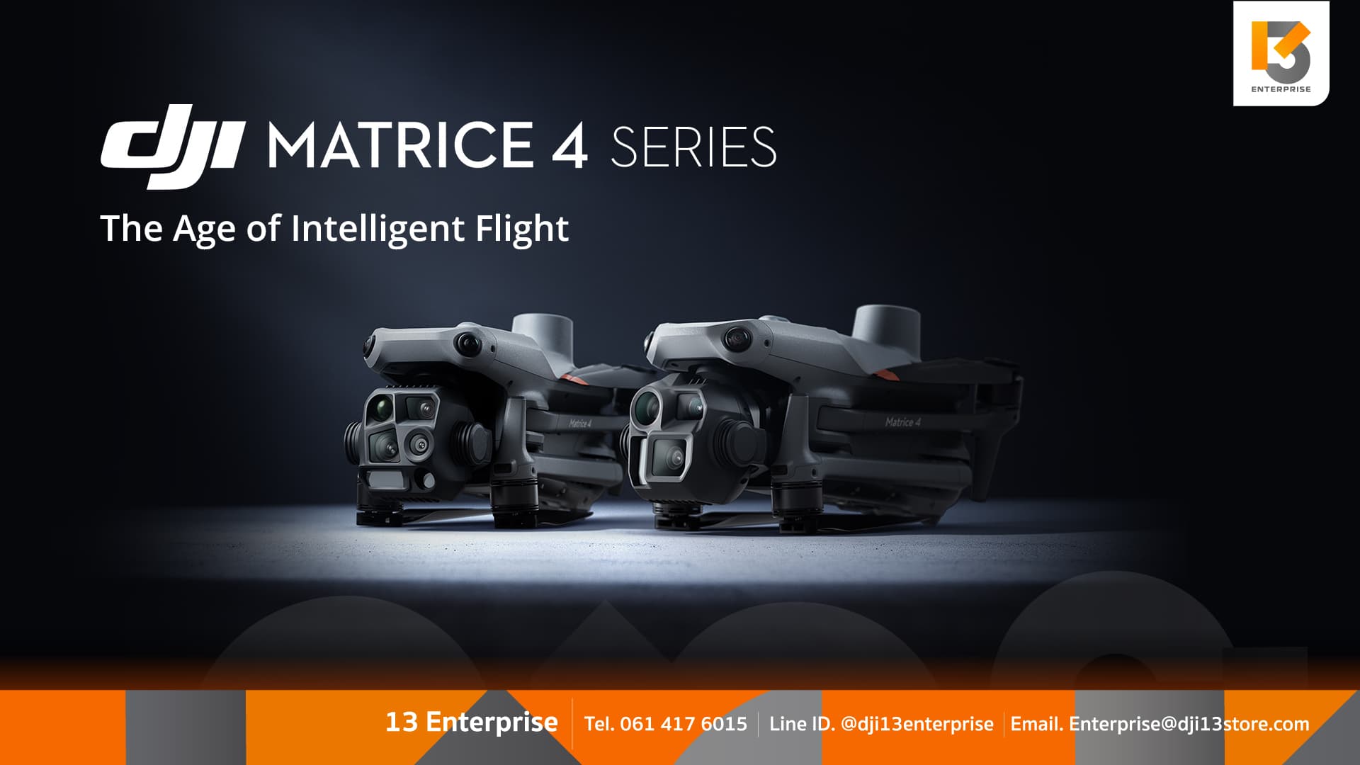 เปิดตัว DJI Matrice 4 Series โดรนที่เหนือชั้นสำหรับการตรวจสอบและภารกิจค้นหา-กู้ภัย