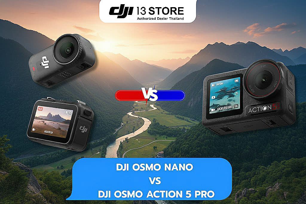 DJI OSMO NANO VS DJI OSMO ACTION 5 PRO