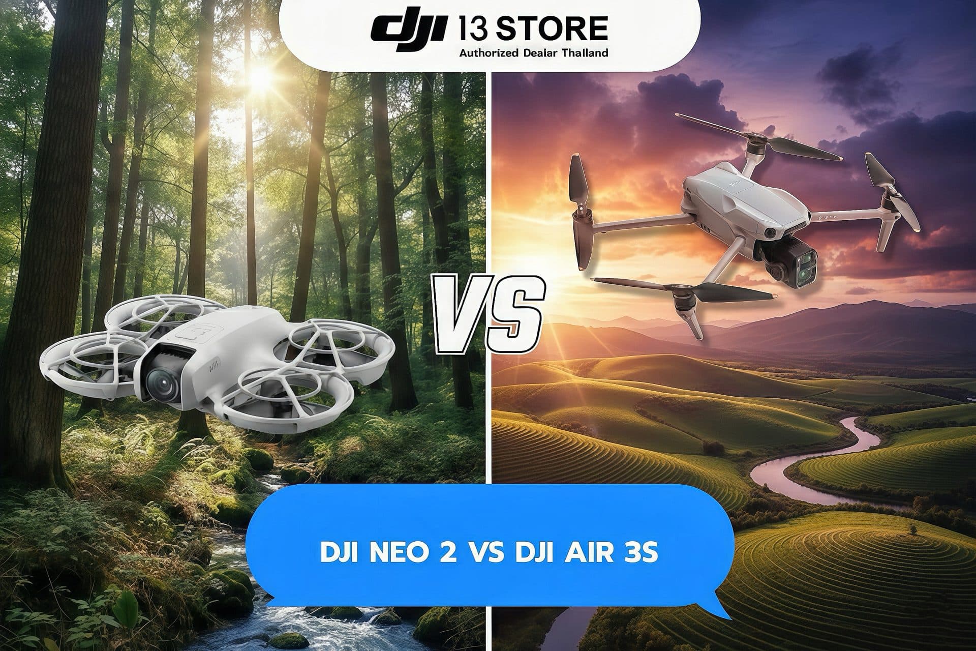 DJI Neo 2 VS DJI Air 3S