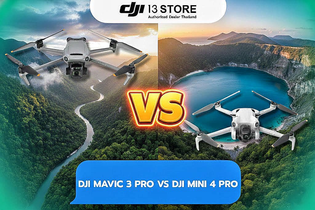 DJI Mavic 3 Pro VS DJI Mini 4 Pro