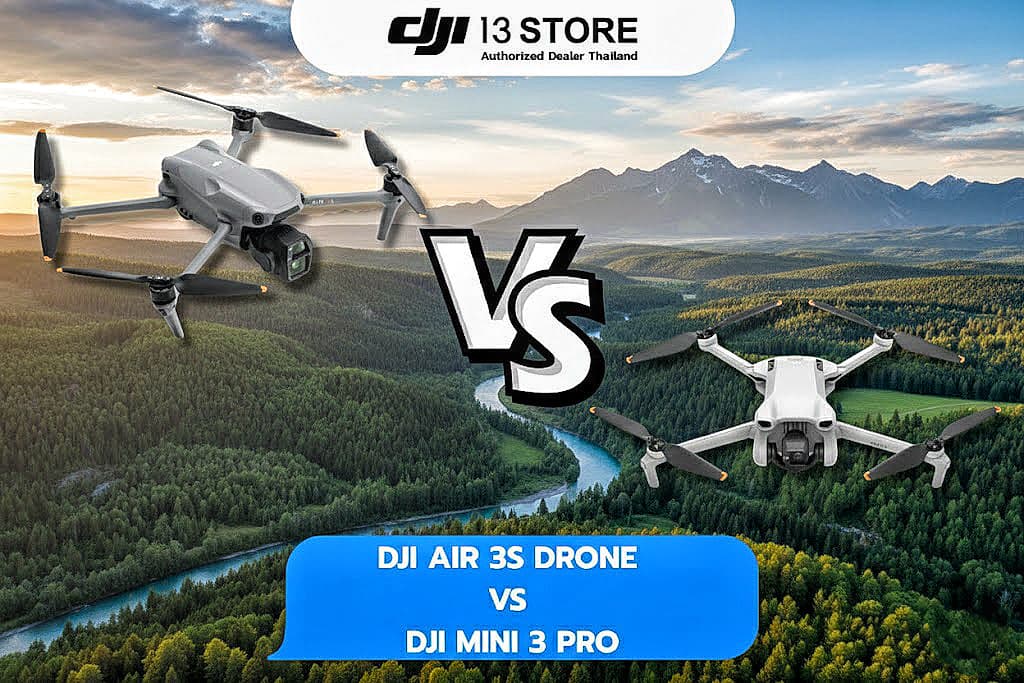 DJI Air 3S Drone VS DJI Mini 3 Pro