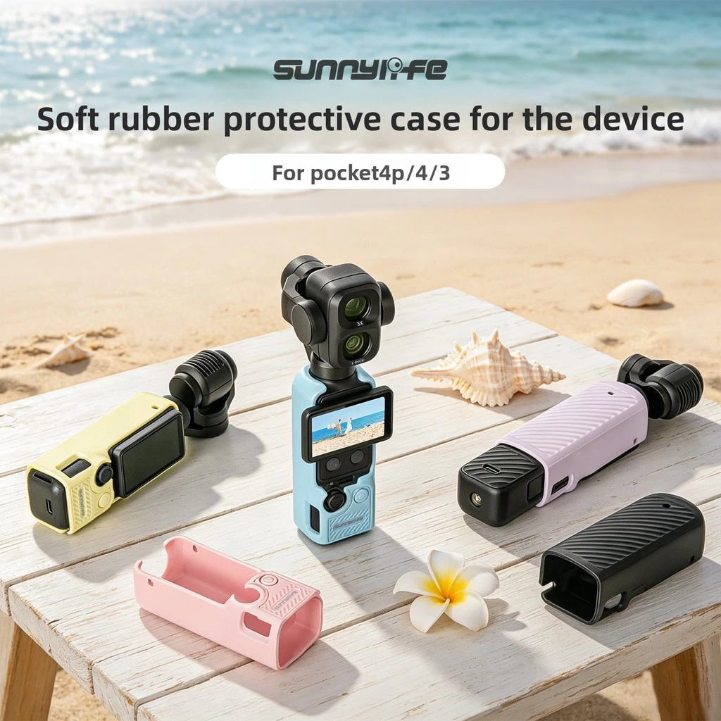Sunnylife เคส TPU DJI Osmo Pocket 4P/4/3