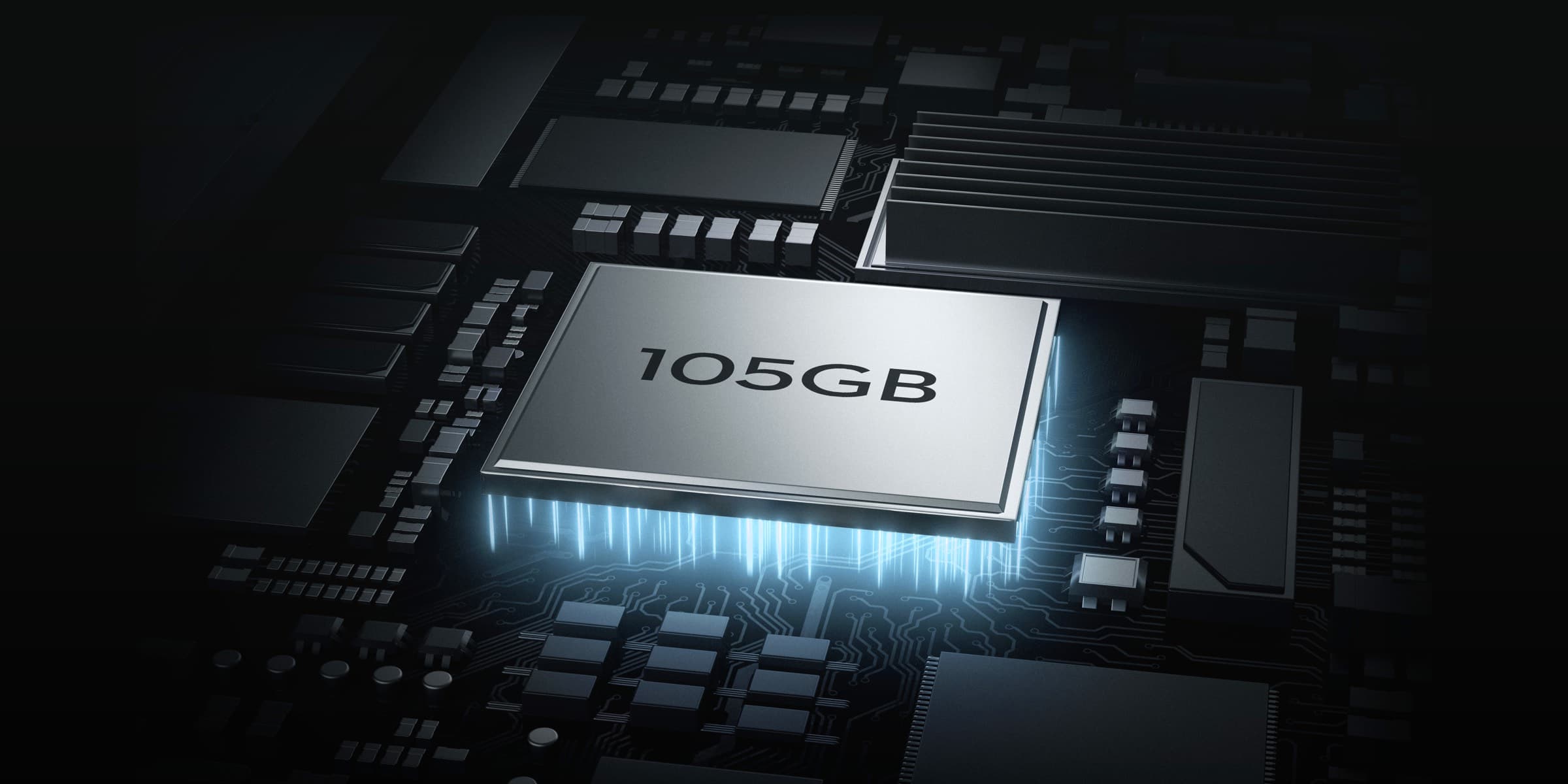 105GB Built-in Storage