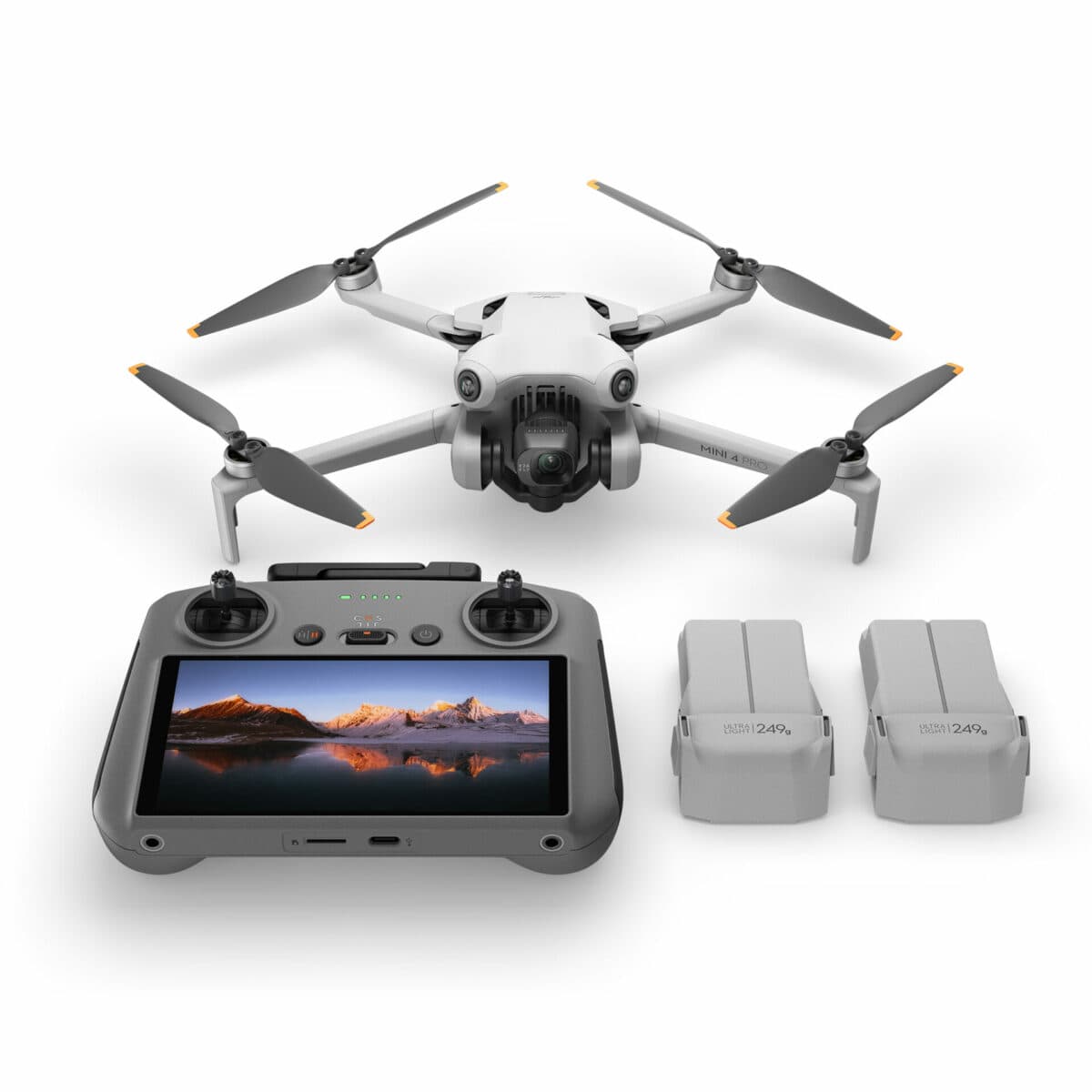 DJI Mini 4 Pro — Fly More Combo Plus (DJI RC 2)